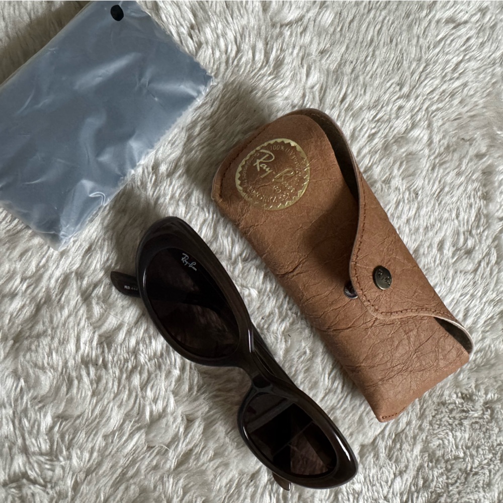 Ray-Ban brown Sunglasses with Tan Case